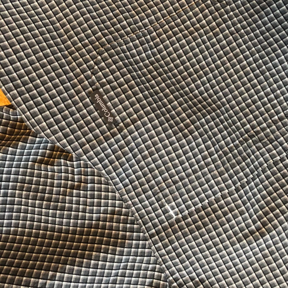 Columbia Button Down Tee Sz L - Picture 3 of 4
